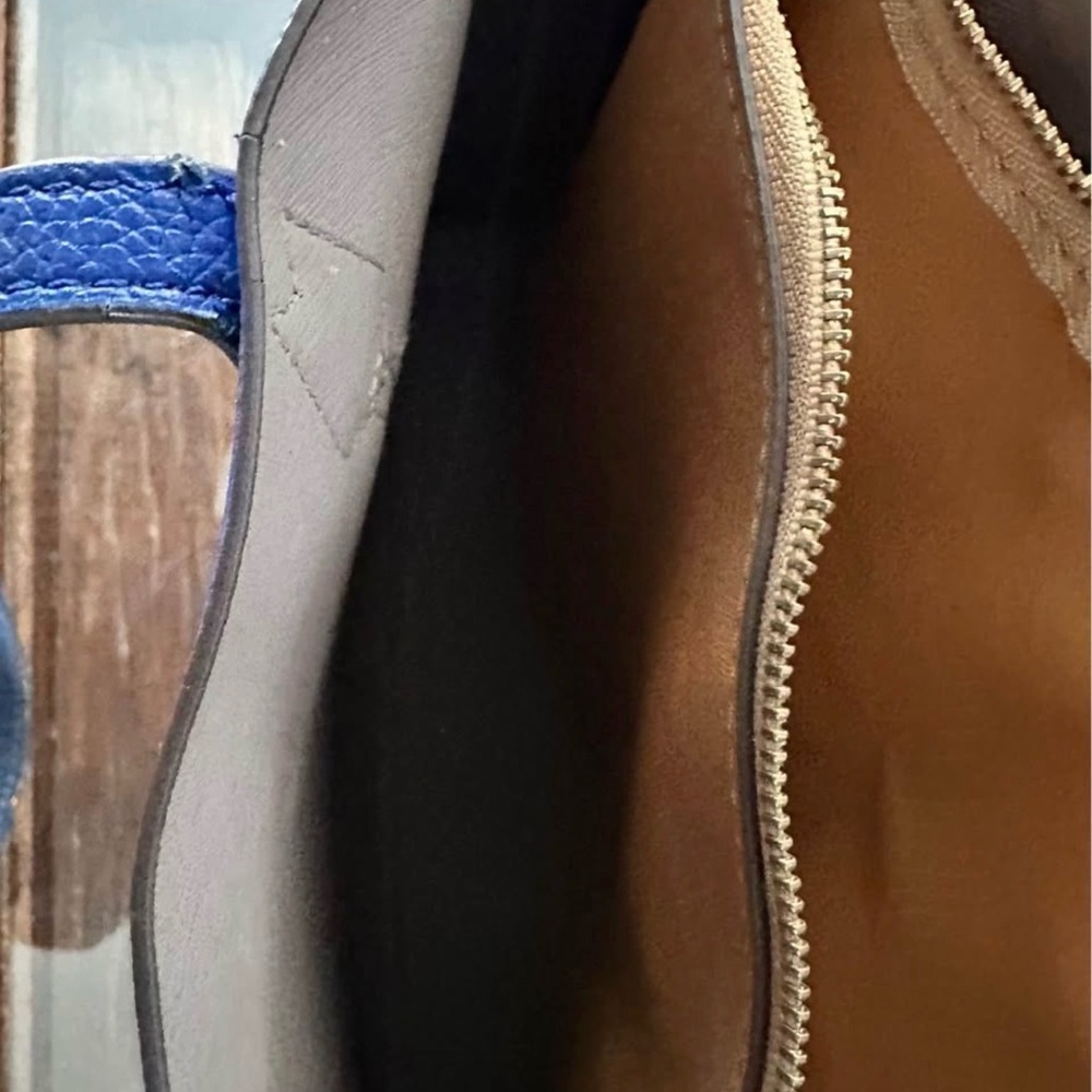 Tory Burch Royal Blue Tote - Picture 4 of 9